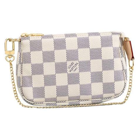 louis vuitton damier azur mini pochette accessoires